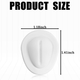 Msyuusr 6PCS Car Cup Holder Insert, Silicone Elastic Flexible Non-Slip Cup Holder Expander, Universal Car Cup Holders Stabilizer Car Accessories Limiter with Self-Adhesive (White)