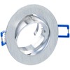 Luminea Ceiling Spotlights: Set of 3 Aluminium Recessed Spotlight Frames