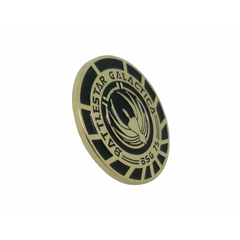 Patch Nation Battlestar Galactica BSG 75 Officer Metal Pin Badge