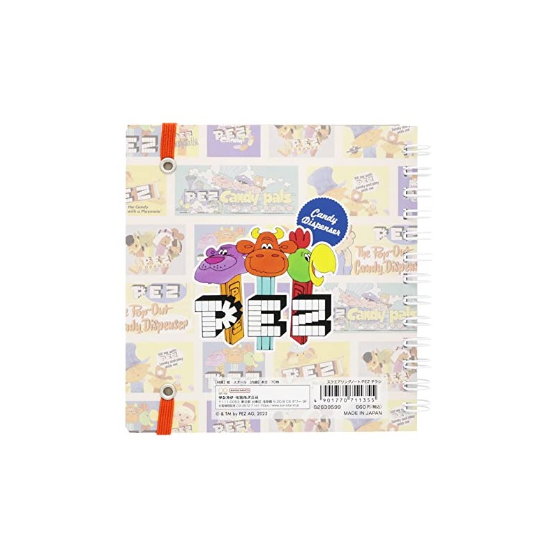 Sunstar Stationery PEZ Petz Note Ring Flyer S2639599