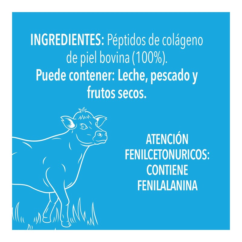 Péptidos de Colágeno Vital Proteins Bovino Sin Sabor 10g