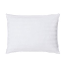DOWNLITE Down Extra Thin, Flat & Soft Pillow for Stomach Sleepers (Hypoallergenic) (Standard/Queen)