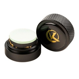 KONLLEN Round Pool Cue Chalk Holder-Portable Cue Chalk Holder for Billiard Cue Snooker Accessory