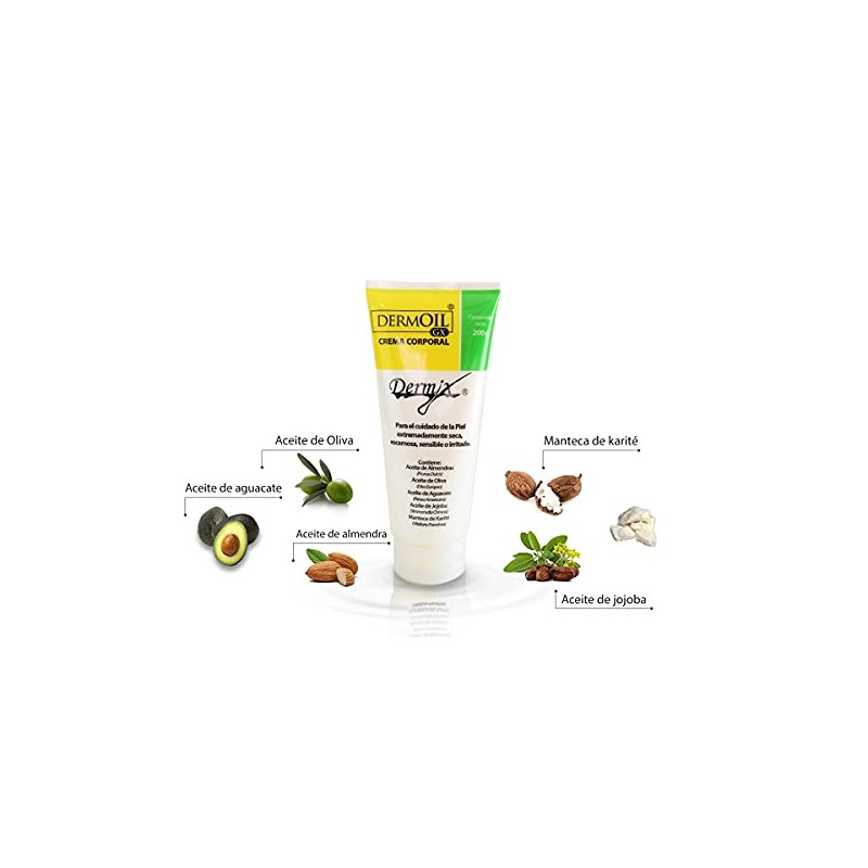 Dermoil GX crema corporal hidratante ¡para piel seca y extraseca!