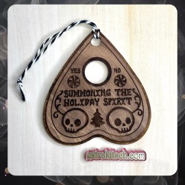 Unbranded Summoning Spirit Board Planchette Christmas Ornament - Creepmas - Spooky