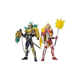 S.H.Figuarts 仮面ライダー鎧武 パインアームズ&仮面ライダーバロン マンゴーアームズセット 全高約14.5cm ABS&PVC製 フィギュア