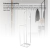 Wall Mounted Acrylic Hat Hook Easy Installation Sturdy Multifunction Self