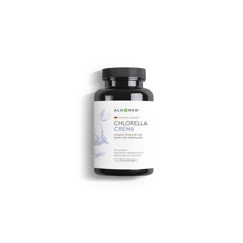 Algomed Chlorella Crema Vegan Drinking Treatment for Intestines and Digestion