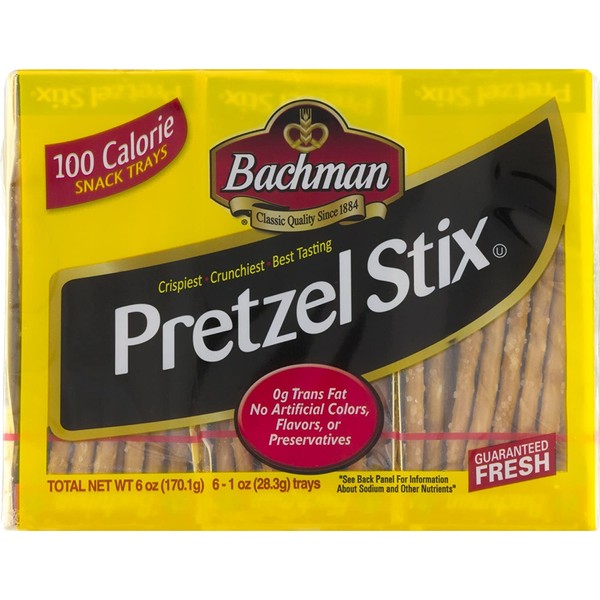 Bachman Pretzel Stix 6-1 oz. Trays (6 Packages)