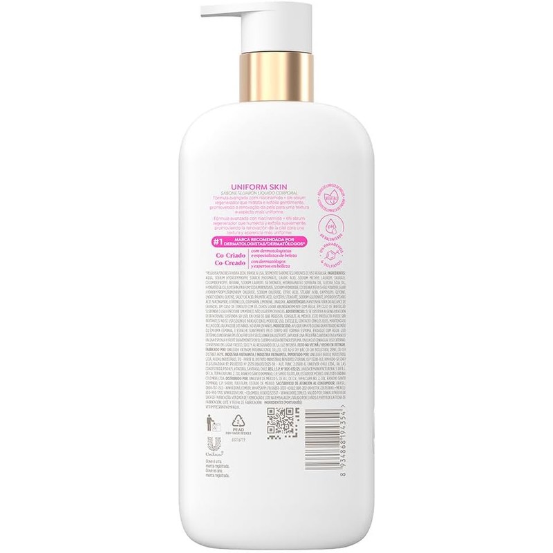 DOVE BODYWASH UNIFORM SKIN