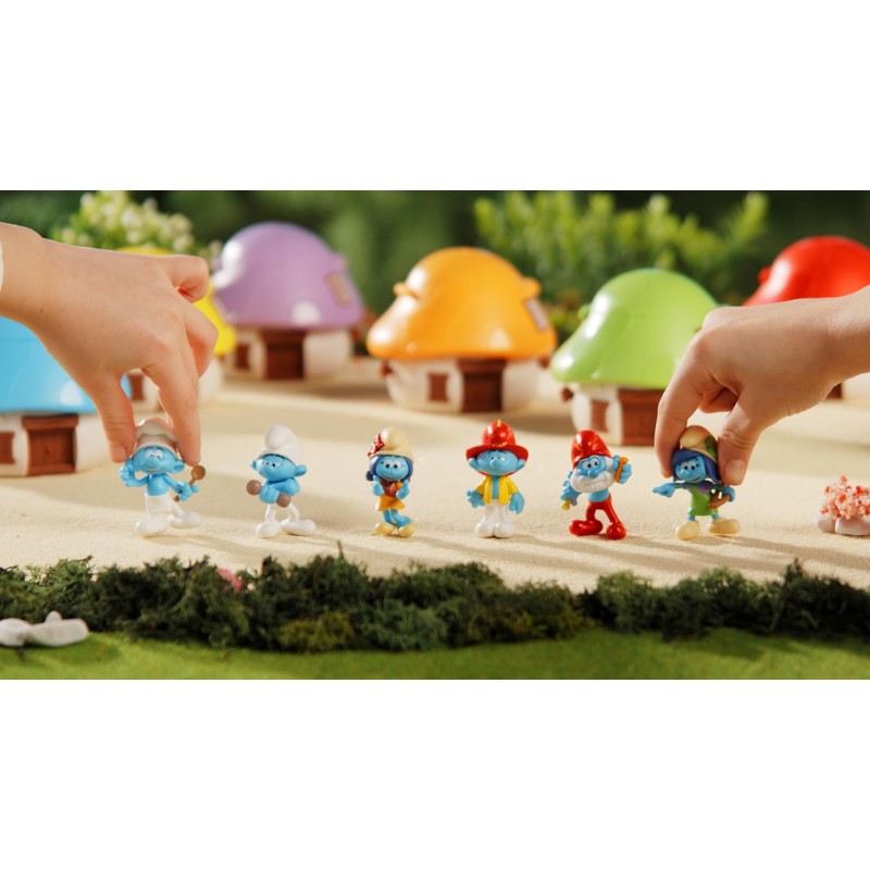 Les Schtroumpfs, PUF382 House with 1 Figure, 5.5 cm, Model