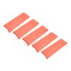 5Pcs Balayage Board 12in Long Round Teeth Safe Durable ABS