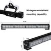 ASPL 2x16.8 inch Emergency Flashing LED Traffic Advisor Strobe Light