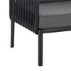 Merax Single Outdoor Club Chair with Cushion,Patio Furniture Conversation Seat