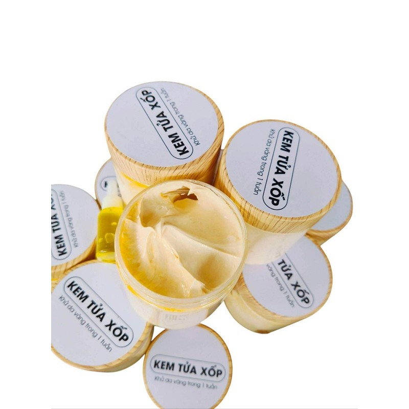 Kem Tua Xốp Dưỡng Trắng Da Free 1 Serum Body
