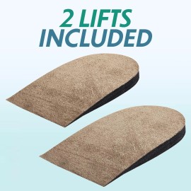 Heel Lifts for Women and Men Adjustable Shoe Lifts(Small, 2, Count)
