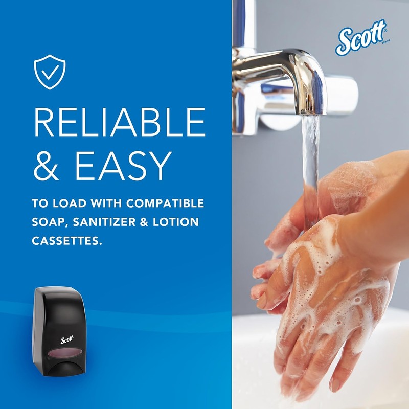 Scott® Essential™ High Capacity Manual Soap and Hand Sanitizer Dispenser