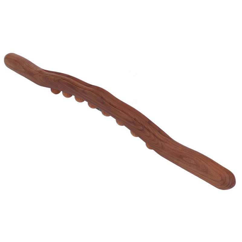 2Pcs Wooden Scraping Stick 8 Massage Dots Large Contact Multifunction