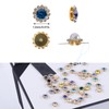 Multicolor Rhinestones, 0.47in, 150pcs