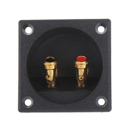 Car Subwoofer Round Cup Speaker Plug Stereo Gold GD13018 100ea