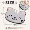 Bathroom Floor Mat for Toilet and Shower Room – Soft