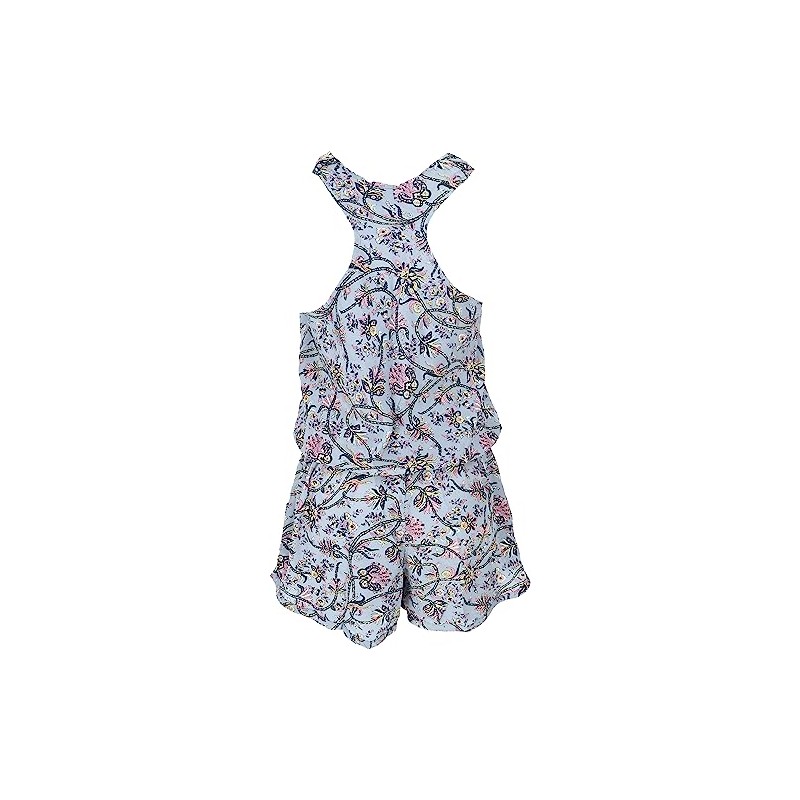 GURU SHOP Short Airy Hippie Style Jumpsuit, One-Piece Jumpsuit, Women,
