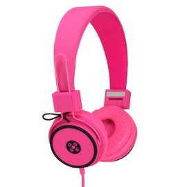 MOKI Hyper Headphones Pink Acc HPHYP