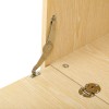 Furniture Style Multi-use Natural Cat Litter Box House With 2