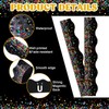 Capoda 24 Pcs Confetti Magnetic Borders for Bulletin Board Classroom