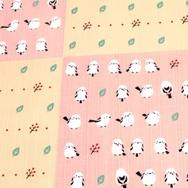 Hamamonyo Kofu (Furoshiki, 19.7 inches (50 cm), Chankoi Shimaenaga, Pink