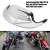 Unbranded Chrome Front Fender Mudguard Tip Trim For Harley Electra