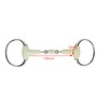 Stainless Steel Horse Bit Apple Flavor Rubber Wrapped Horse Mouth
