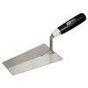 KS Tools 144.0125 Gauging trowel, square edged, 240mm, with wood handle