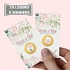 Paper Clever Party Blush Blooms Scratch Off Game Cards All