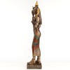 Veronese Design Egyptian Goddess Hathor Holding a Cobra Statue