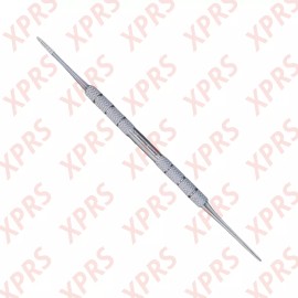 XPRS 4x Blacks Nail File, 5.5", Double End, Fine Cut, Round Handle, Premium