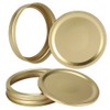 Stainless Steel SplitType Mini Glass Jar Lids Container Sealing Cover