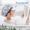 SHENLIU 6Pcs Heat Cap for Deep Conditioning, Aluminum Shower Cap,