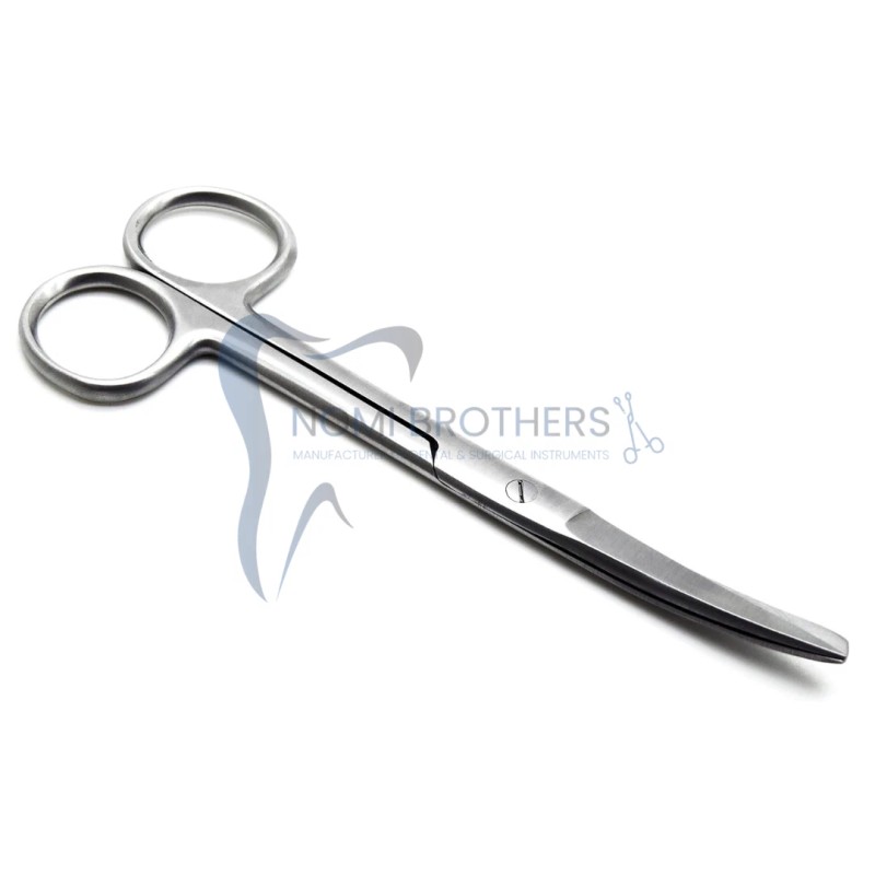 NOMI BROTHERS Dressing Scissors Curved 5.5" Sharp/Blunt Surgical Medical Shears
