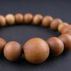 Thousands Thread 繍院 Genuine Pipal (India) 白檀 (byakudan/Sandalwood) Bracelet/Bracelet 念珠