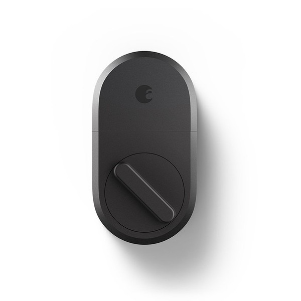 August Home Smart Lock - Keyless Home Entry with Your Smartphone - Dark Gray