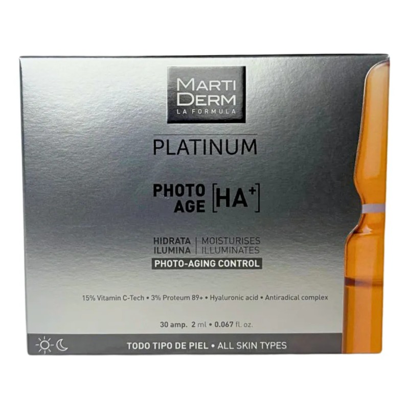 Martiderm Platinum Photo Age 30 Ampollas Tipo de piel Toda
