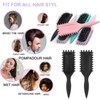 WADY Cepillo para Cabello Rizado Para Mujeres, Cepillo para Rizos,