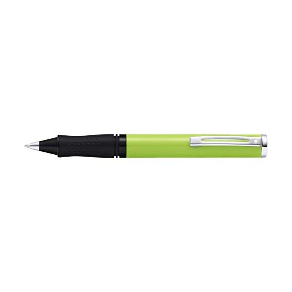 Sheaffer Pop Glossy Lime Green Ballpoint Pen with Chrome Trim