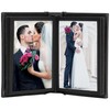 2.5" x 3.5" Black Vertical Self-Stick Albums - Case of