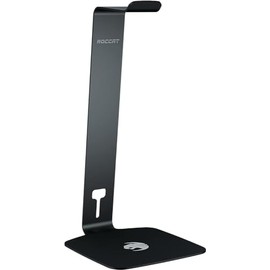 Roccat PC Gaming Headset & Headphones Stand Display, Durable Steel Construction with Universal Compatibility, Rubber Feet, Sturdy Desktop Headset Holder, For Wired or Wireless Headsets