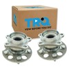 TRQ Rear Left and Right Wheel Bearing and Hub Assembly