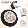 LEYURISE 4Pcs Dryer Roller Kit Compatible with GE Front Load