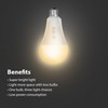 Feit Electric LED Three-Color Selectable Intellibulb - A23 with an
