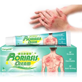 Crema Para Psoriasis Y Eczema, Crema Natural A Base De Hierbas Antipicazón, Cremas Hidratante Para Piel Seca, Con Picazón, Picaduras, Erupciones (Paquete de 5)